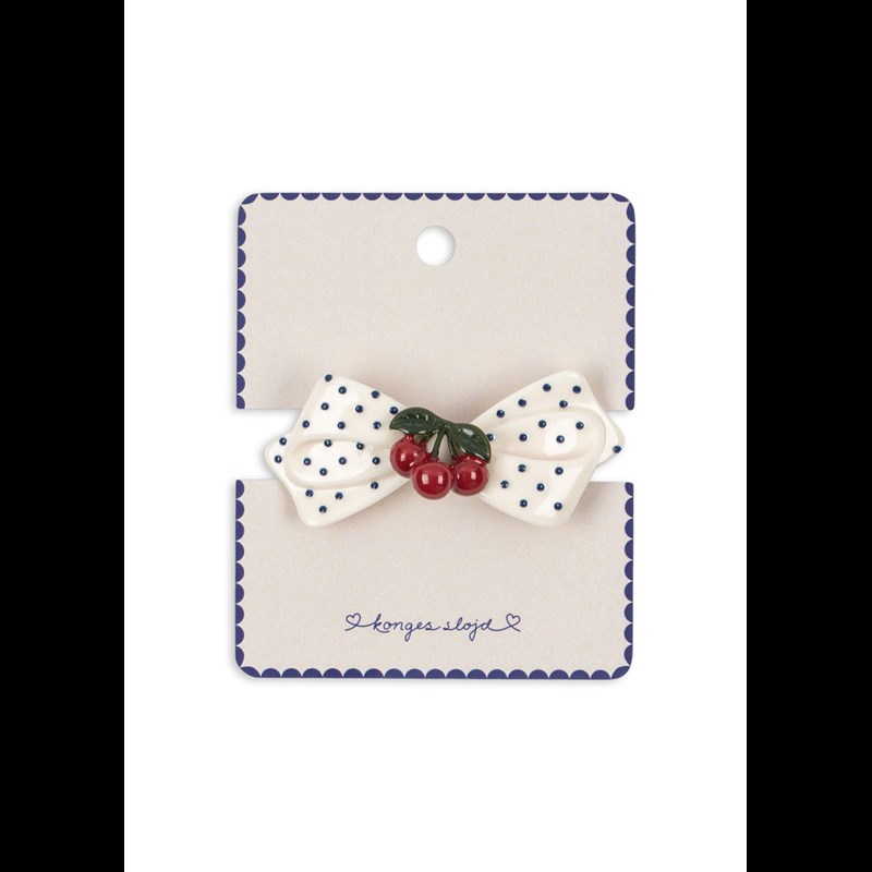 Konges Sløjd Hårspänne Cherry Dot Multi 1