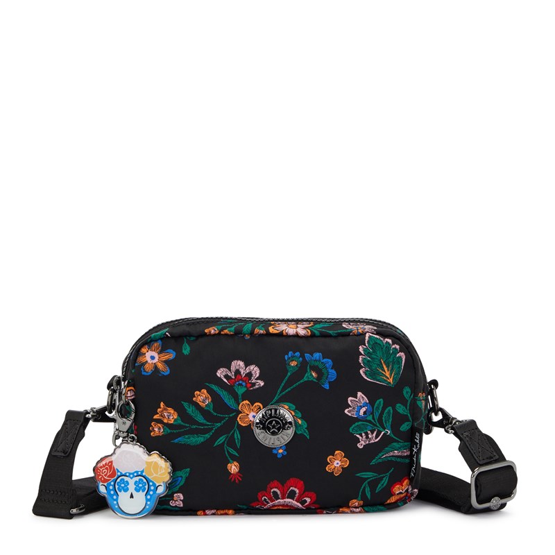 Kipling Crossbody Milda Frida Kahlo Blomster Print 1