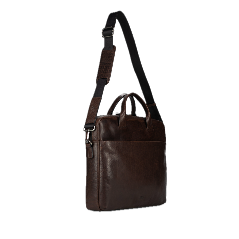 Jost Computertaske Glasgow 1 rum  Brun 13" 5