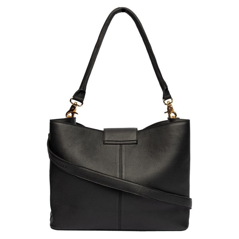 RE:DESIGNED Crossbody Carola Big Sort/Guld 7