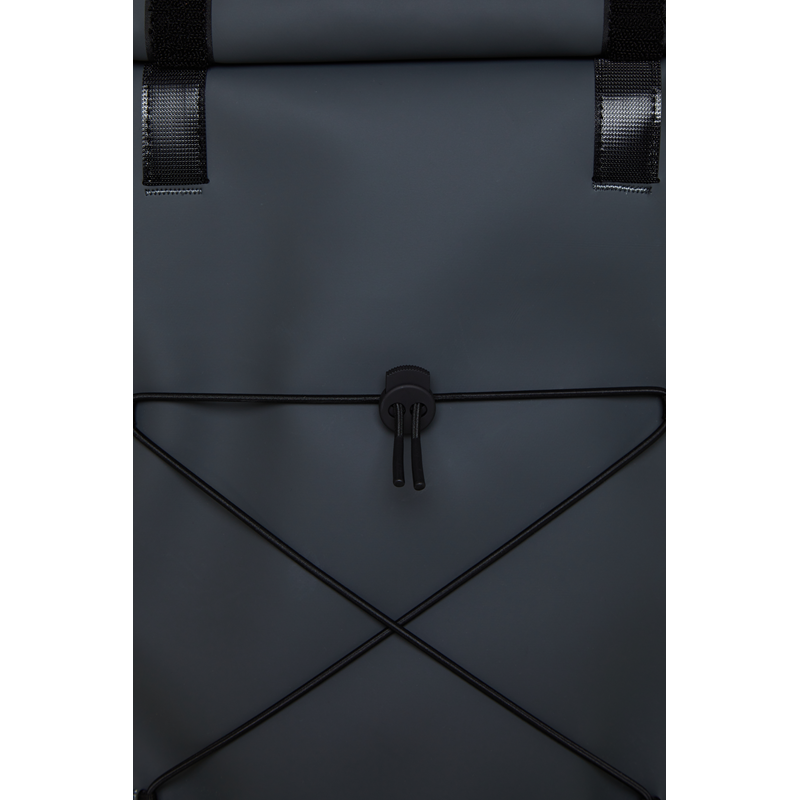 RAINS Rygsæk Velcro Rolltop Backpack Dyb koks grå 15" 3