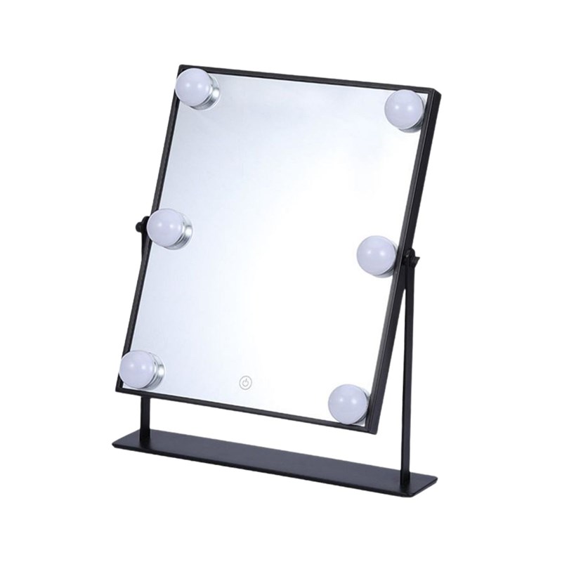 UNIQ Makeup spegel Hollywood 6 led Svart 2