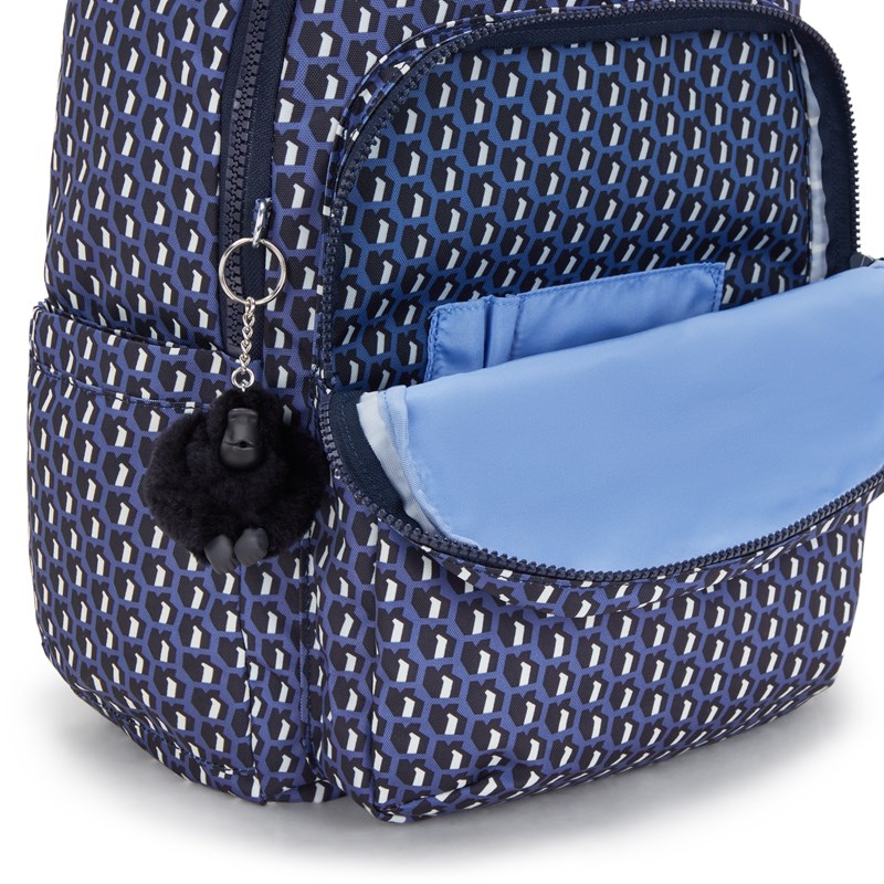 Kipling Ryggsäck Seoul Blå 13" 5