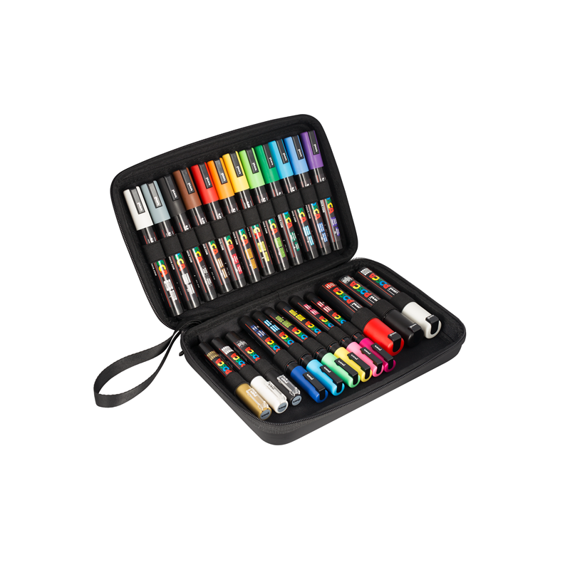 POSCA Pennor UNI POSCA Presentväska Multi