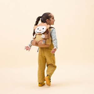 Affenzahn Barnryggsäck Large Friend Affe Brun/beige alt image