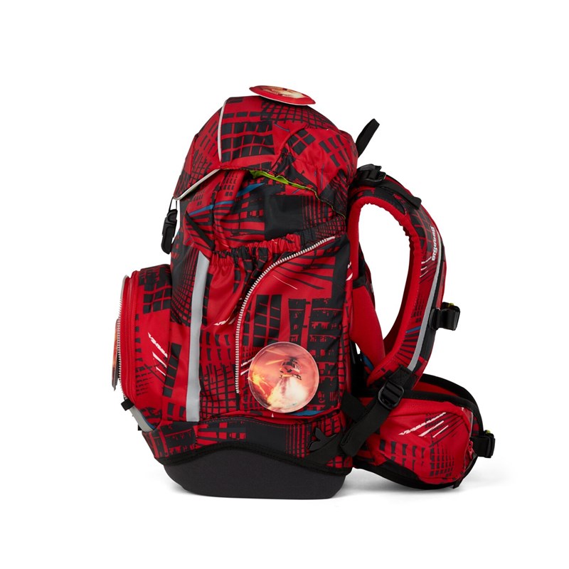 Ergobag Skoletaskesæt Pack FireBear Rød/sort 6