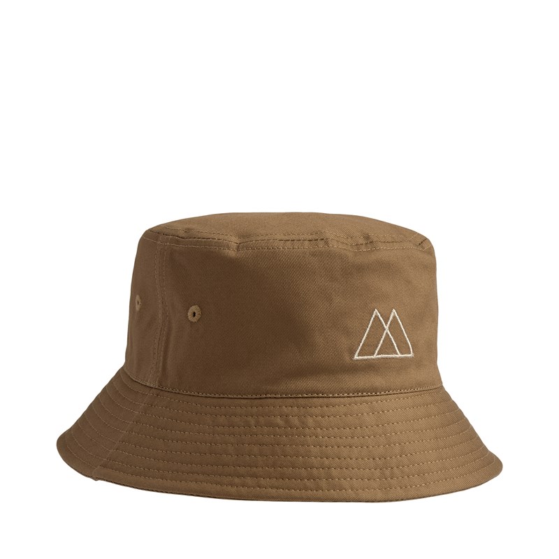 MARKBERG Mobbare Hatt BucketMBG Logo Karamell 3