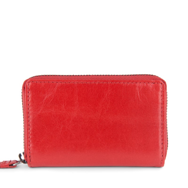 Pia Ries Kortholder Crunch Zip Rød 2