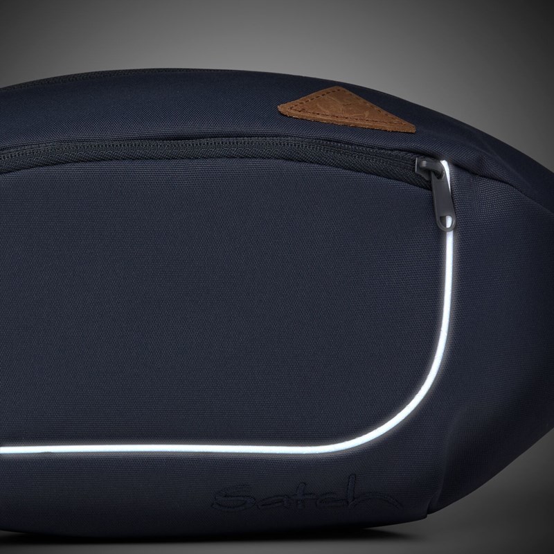 Satch Midjeväska Cross Blå 4
