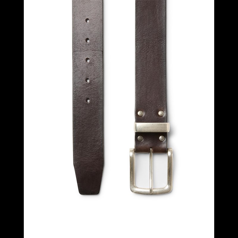 Saddler Læderbælte August M. Brun 85 Cm 2