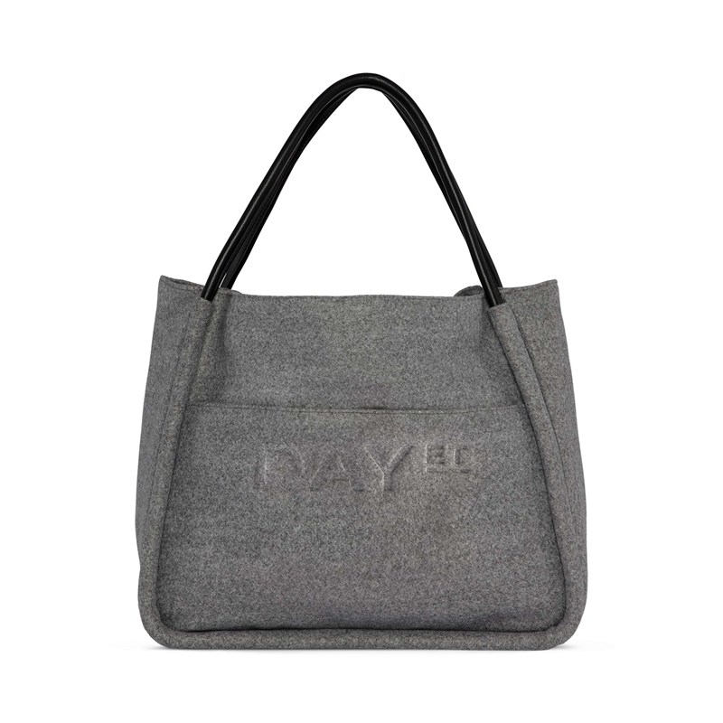 DAY ET Skuldertaske Day Woolen Small Grå 1
