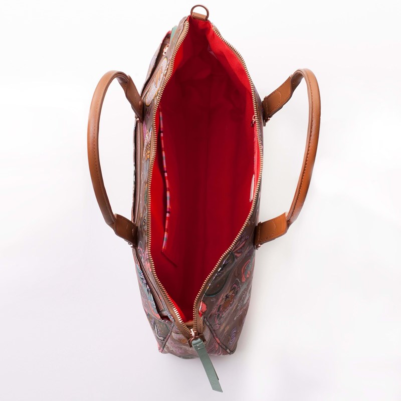 Oilily Skuldertaske Carry All Beige 5