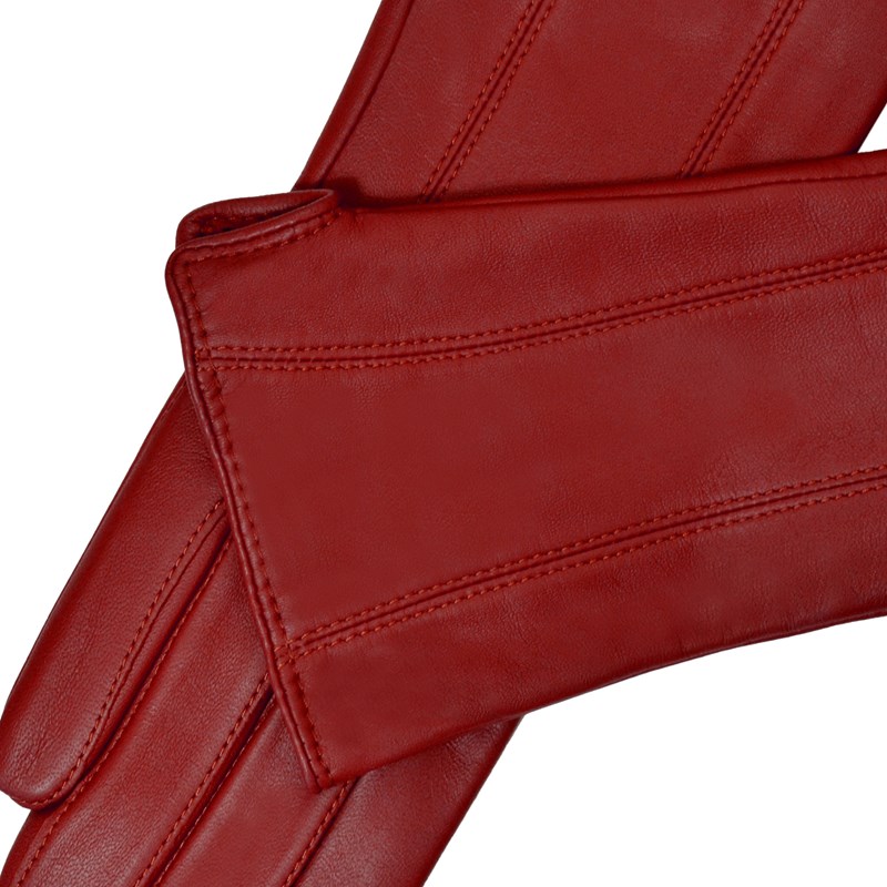 Belsac Damehandske model 6 Rød Str M 3