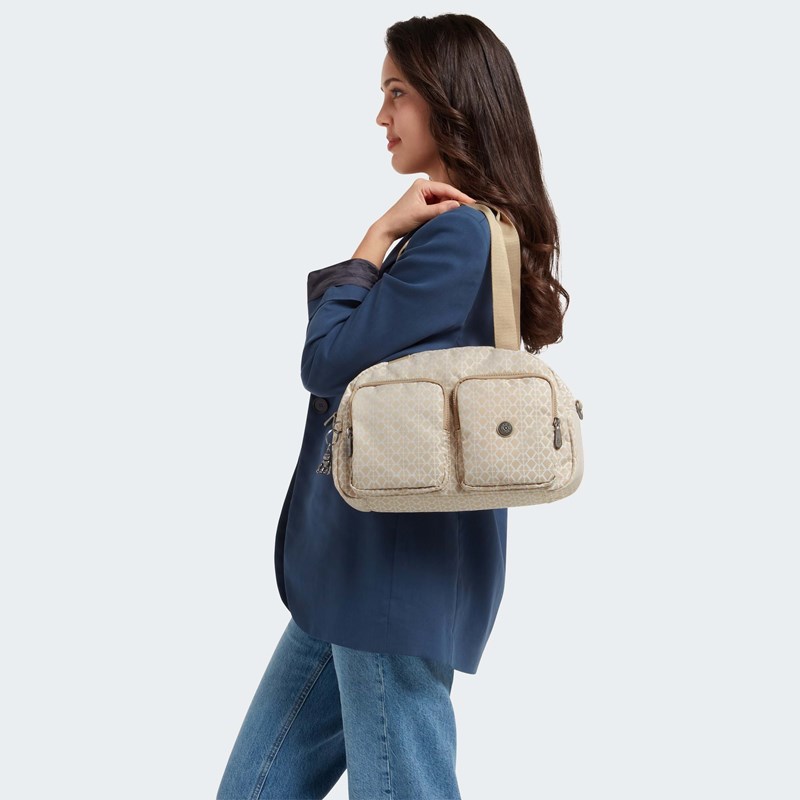 Kipling Skuldertaske Cool Defea Beige 5