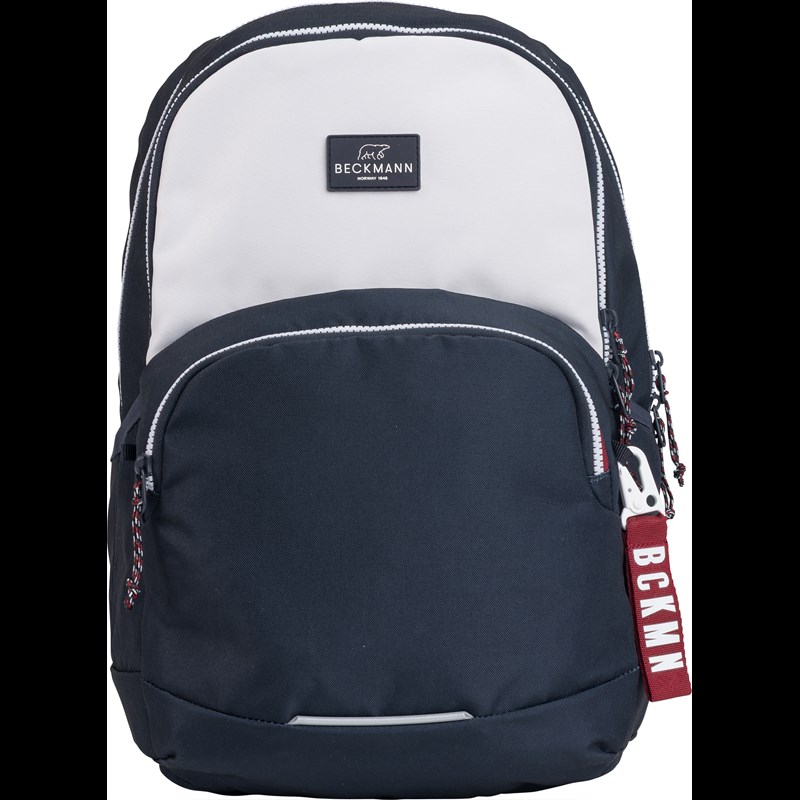 Beckmann Skolväska Sport Jr Navy White Blå/Vit 1