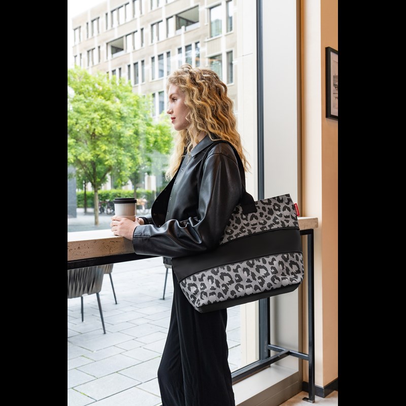 Reisenthel Shopper e1 Svart/Grå/Vit 5