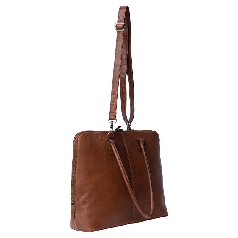 RE:DESIGNED Skuldertaske Silje Big Brun 5