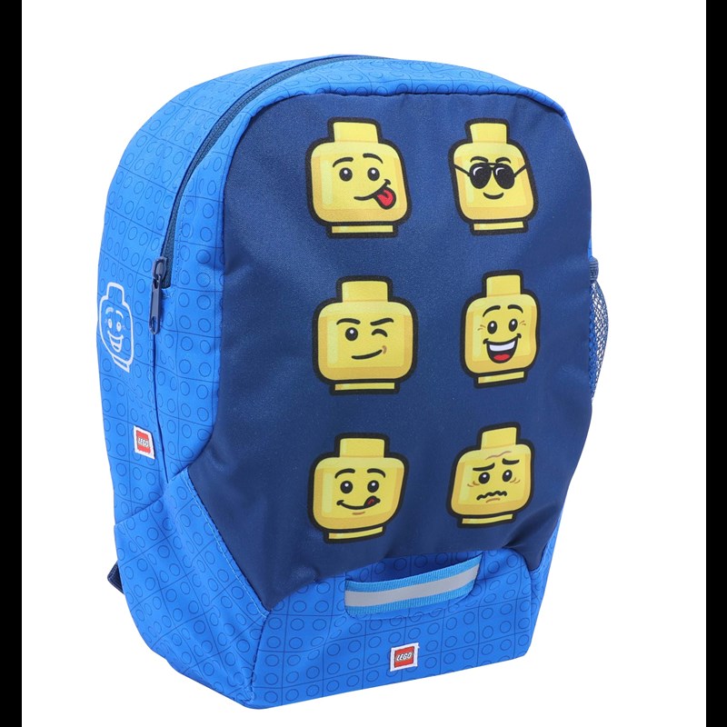 LEGO Bags Børnehavetaske Faces Blå m/ gul 1