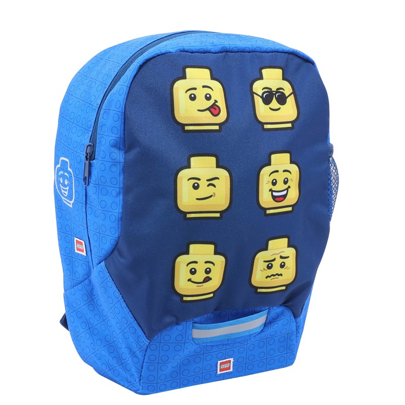 LEGO Bags Børnehavetaske Faces Blå m/ gul 1