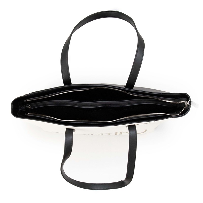 Valentino Bags Shopper Hvid/sort 4