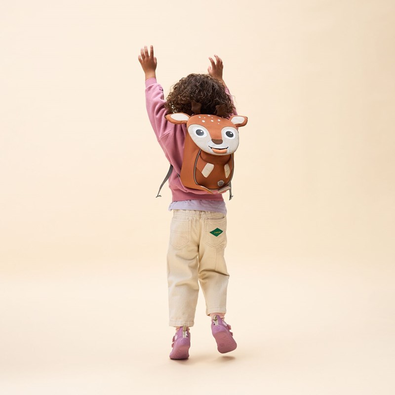 Affenzahn Barnryggsäck Small Friend Deer Brun/brun 2