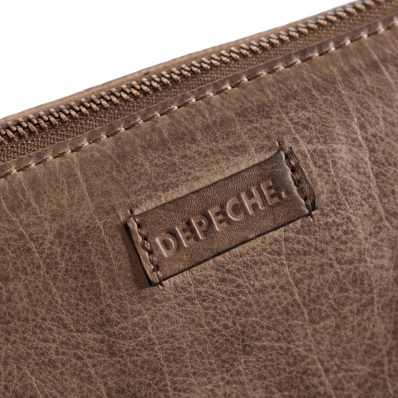 Depeche Clutch Mocca Brun 4