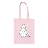 Nordic Buddies Tote Bag Mumintrollet Rosa mönster 1