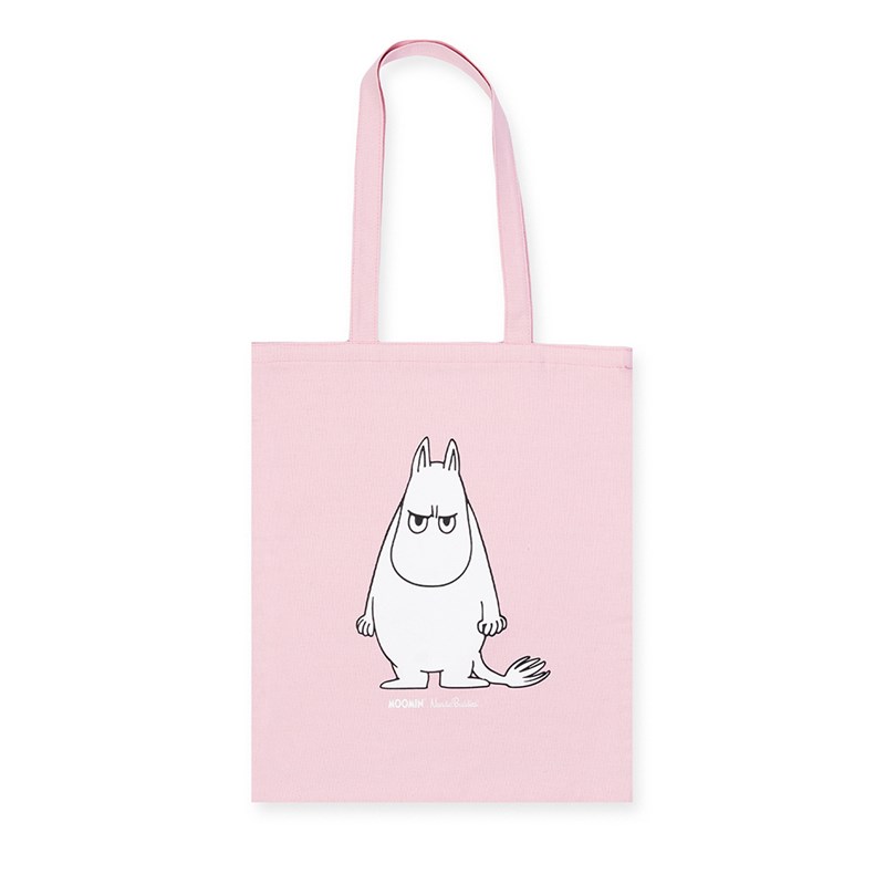 Nordic Buddies Tote Bag Mumitrold Pink mønster 1