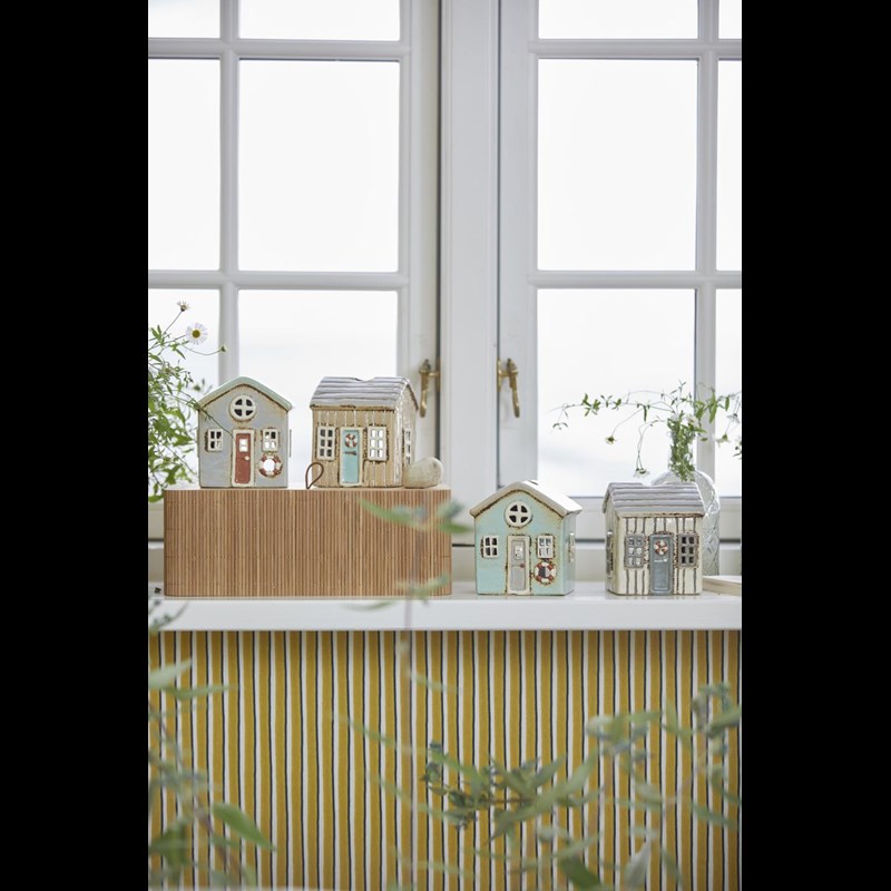 Ib Laursen Ljusstake Hus Løkken Grå 2