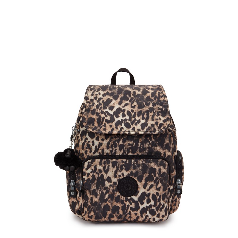 Kipling Rygsæk City Zip S Leopard 1