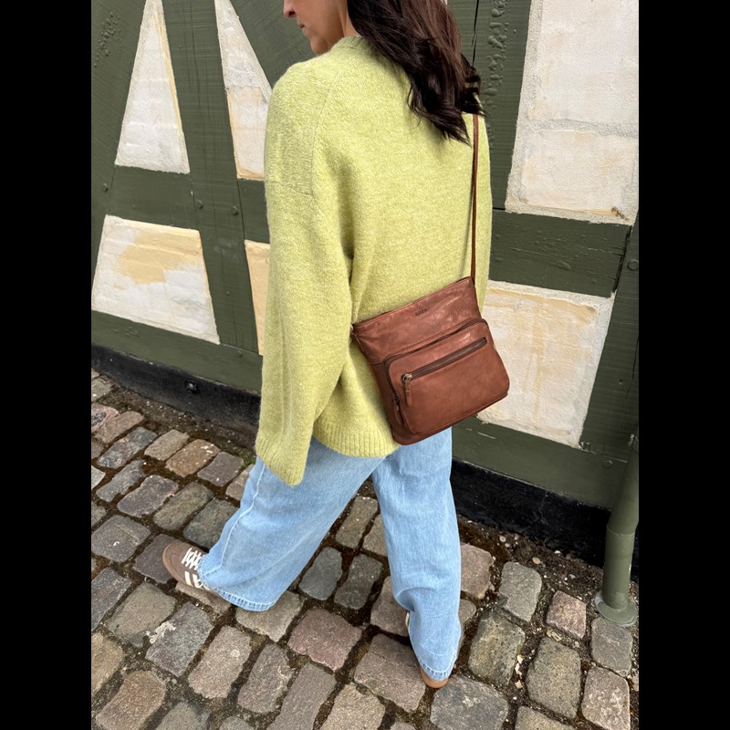 Aura Crossbody Havanna Cognac 8
