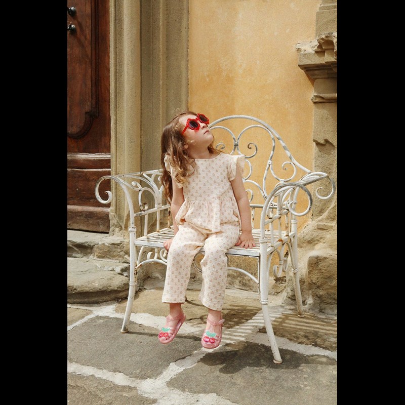 Konges Sløjd Solbrille Junior Flower Rød 7