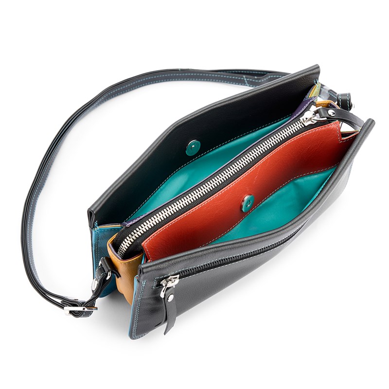 Pia Ries Crossbody Tropical Ovena  Svart 6