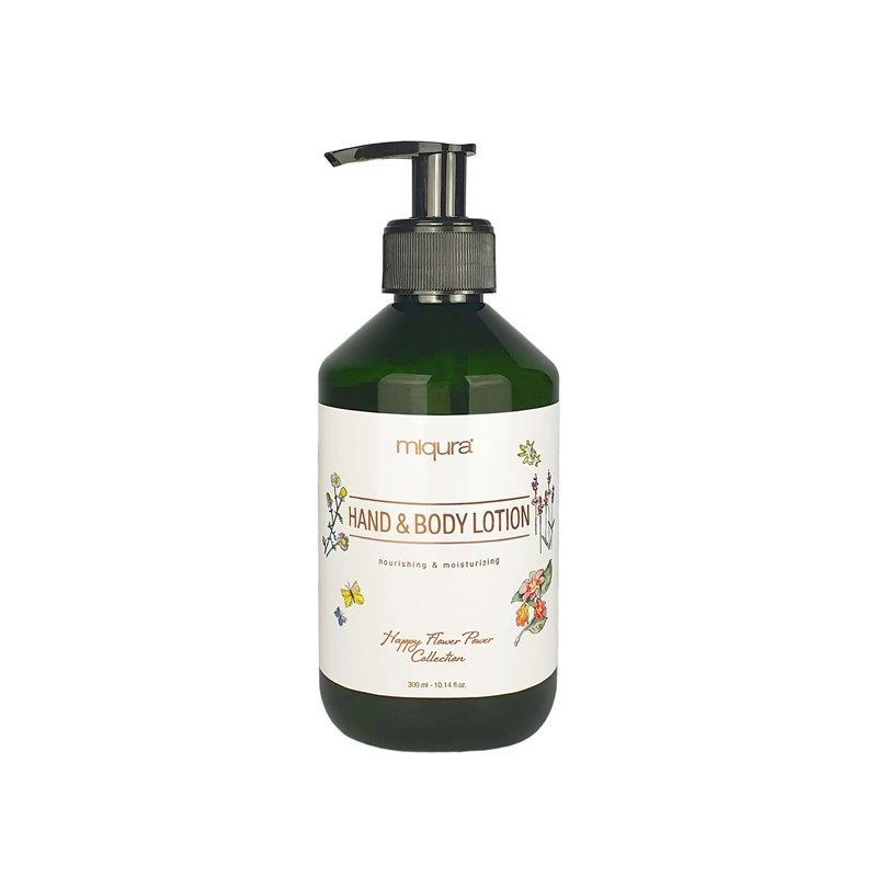 Miqura Hånd og body Lotion Flower Grøn 1