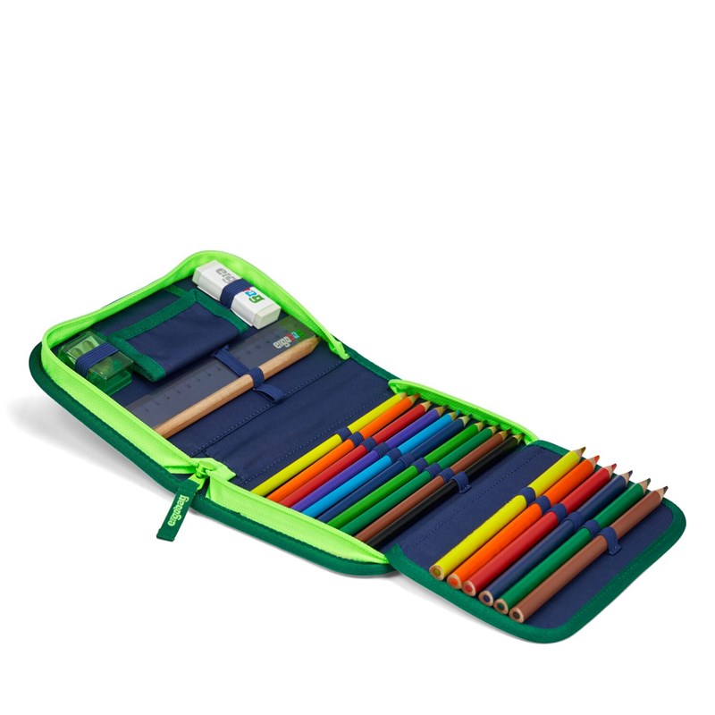 Ergobag Penalhus Beartastic Grøn mønster 2