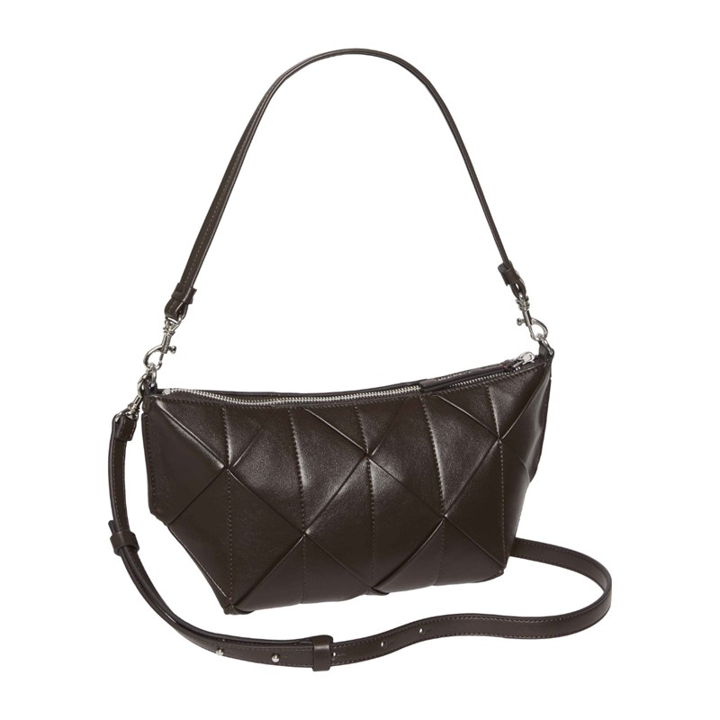 Calvin Klein Axelväska Woven Emblem Brun 4