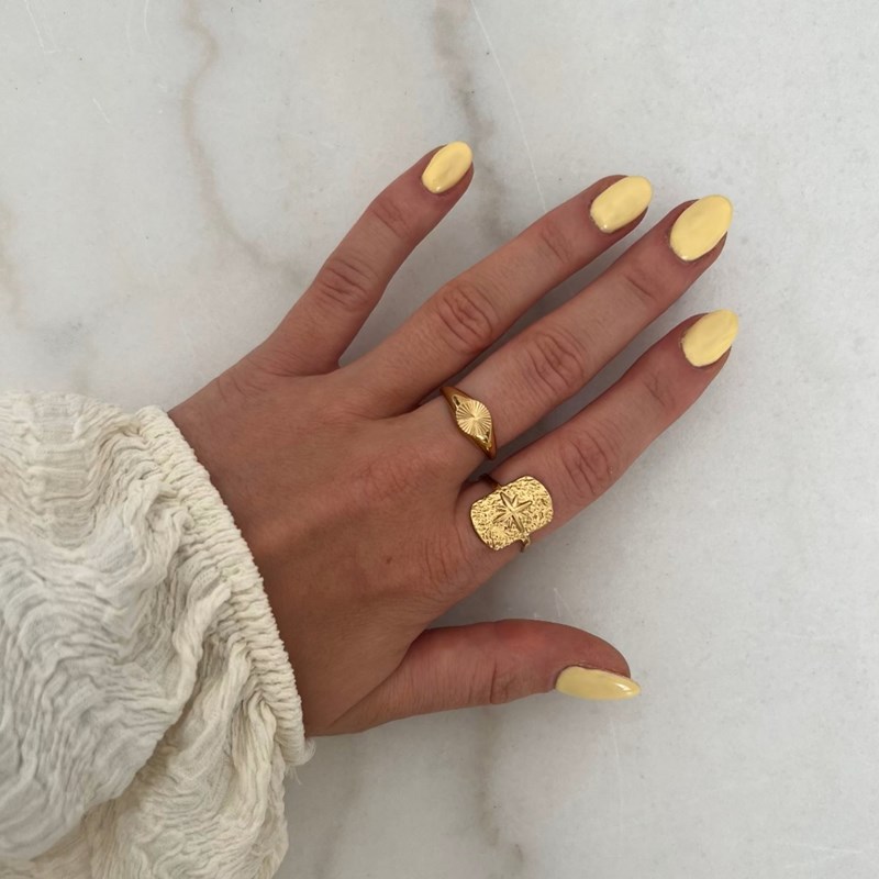 Winther Studio Ring Beathe Guld 2