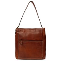RE:DESIGNED Skuldertaske Myra Big Cognac 1