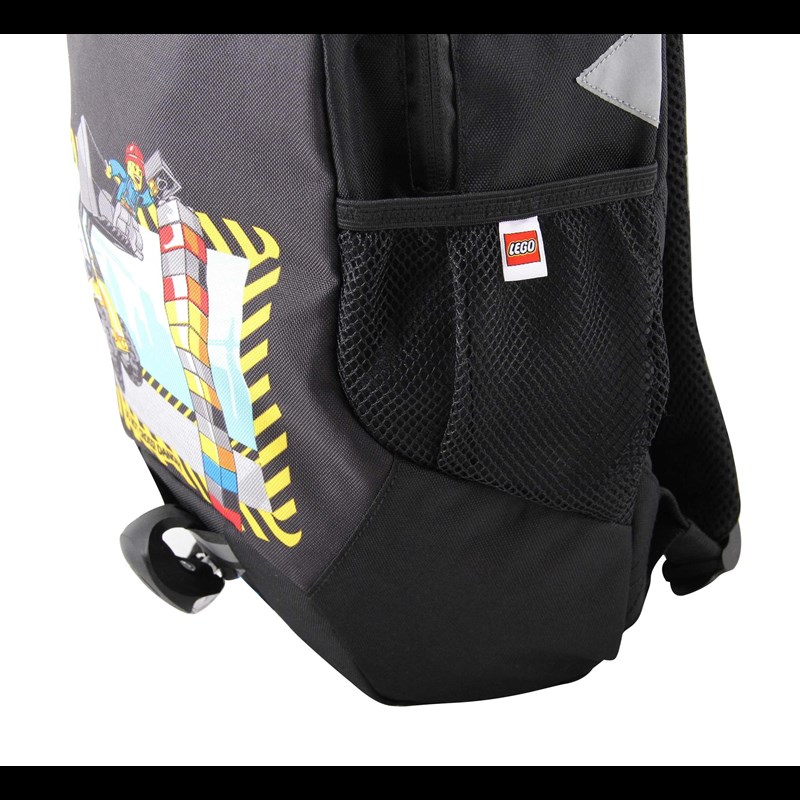 LEGO Bags Børnehavetaske City roadmap Grå/gul 4