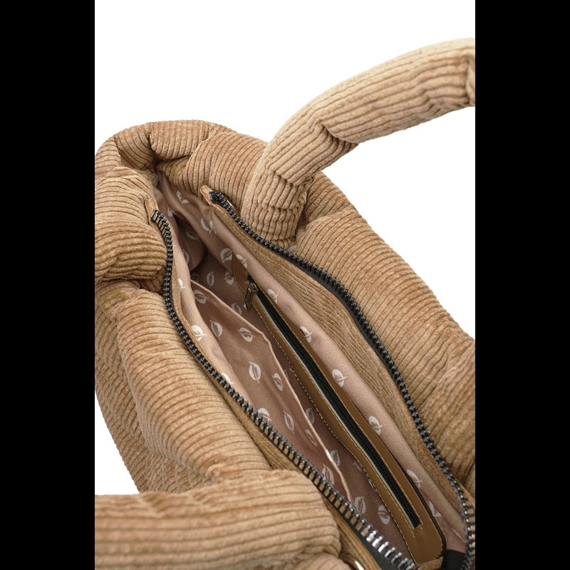 Flufié Håndtaske Flufié Pillow Cord Beige 3
