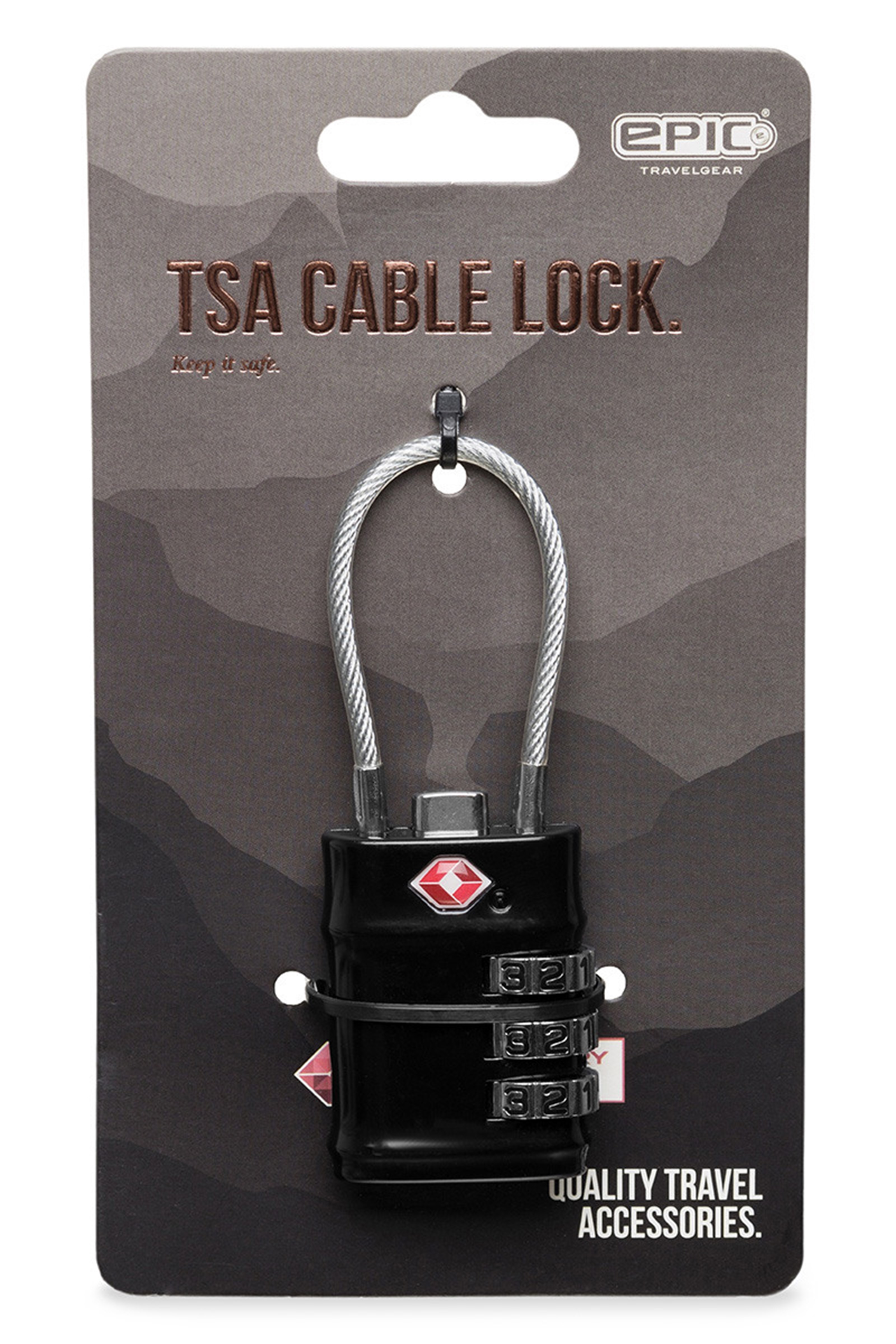 Epic TSA lås 3.0