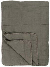 Ib Laursen Tæppe Vintage Khaki grøn 130x180 1