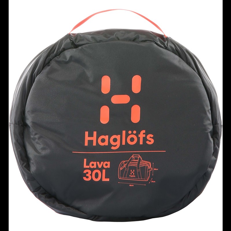Haglöfs Duffel Bag Lava 30 Sort/Rød 4