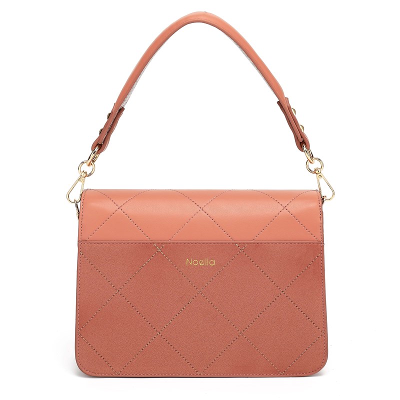 Noella Crossbody Blanca M Snake Rosa 4