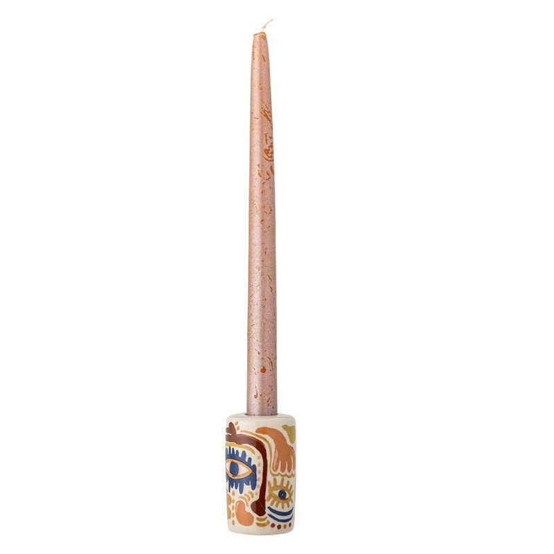 Bloomingville Ljusstake Horus Orangebrun 2