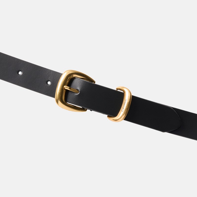 Calvin Klein Damebælte Sarah Sort 80 Cm 3