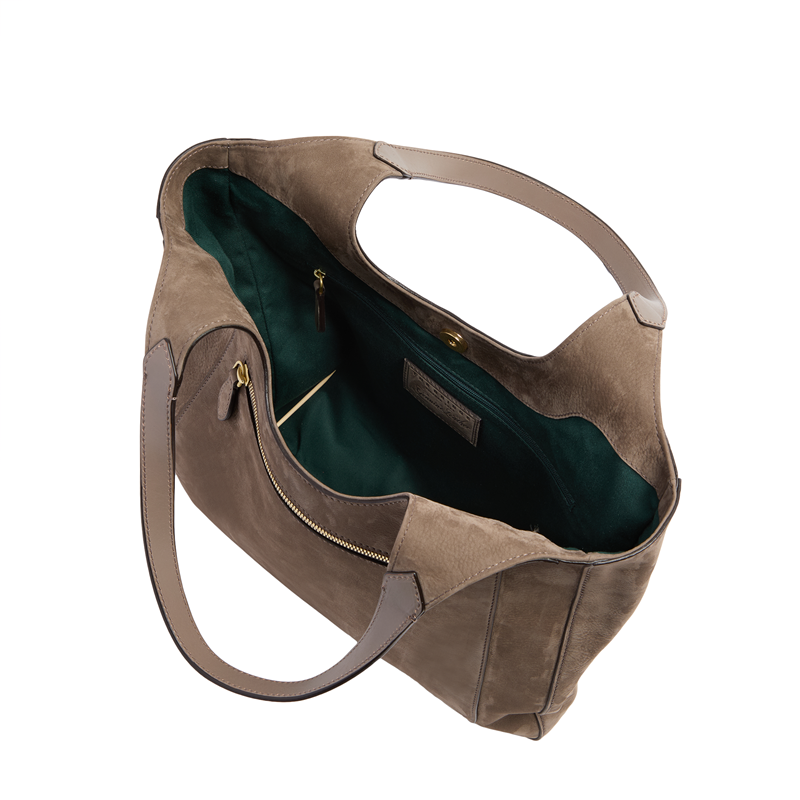 The Bridge Hobo Väska Luce Beige/grå 4