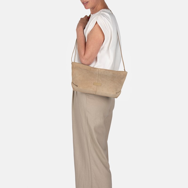 Burkely Crossbody Vienna Beige/grå 2
