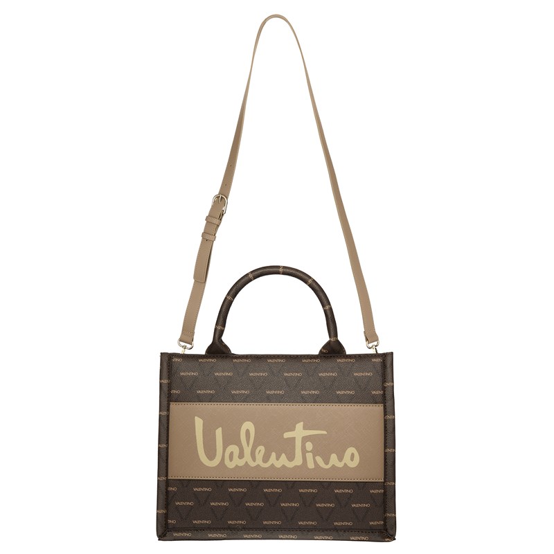 Valentino Bags Håndtaske Tour Brunt mønster 5