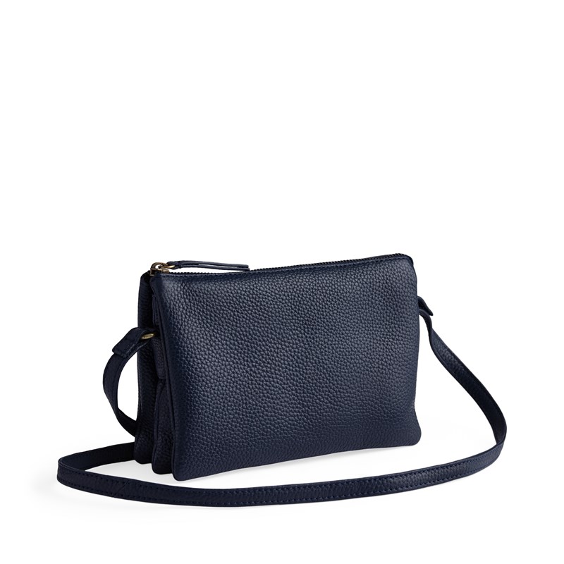 MARKBERG Crossbody Verambg Grain M. blå 6